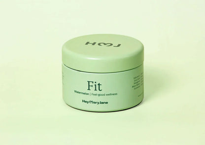 Fit THCV Wellness Gummies — 
watermelon flavor, 30-count tin by Hey Mary Jane