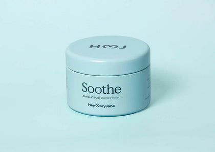 Soothe CBG Relief Gummies — mango citrus flavor tin by Hey Mary Jane